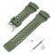 Ремінець для Casio G-Shock GA-100/110/120 Army Green SI