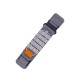 Ремешок для часов Nylon accessories Nylon Tactic Grey 38 мм тактический нейлоновый серый