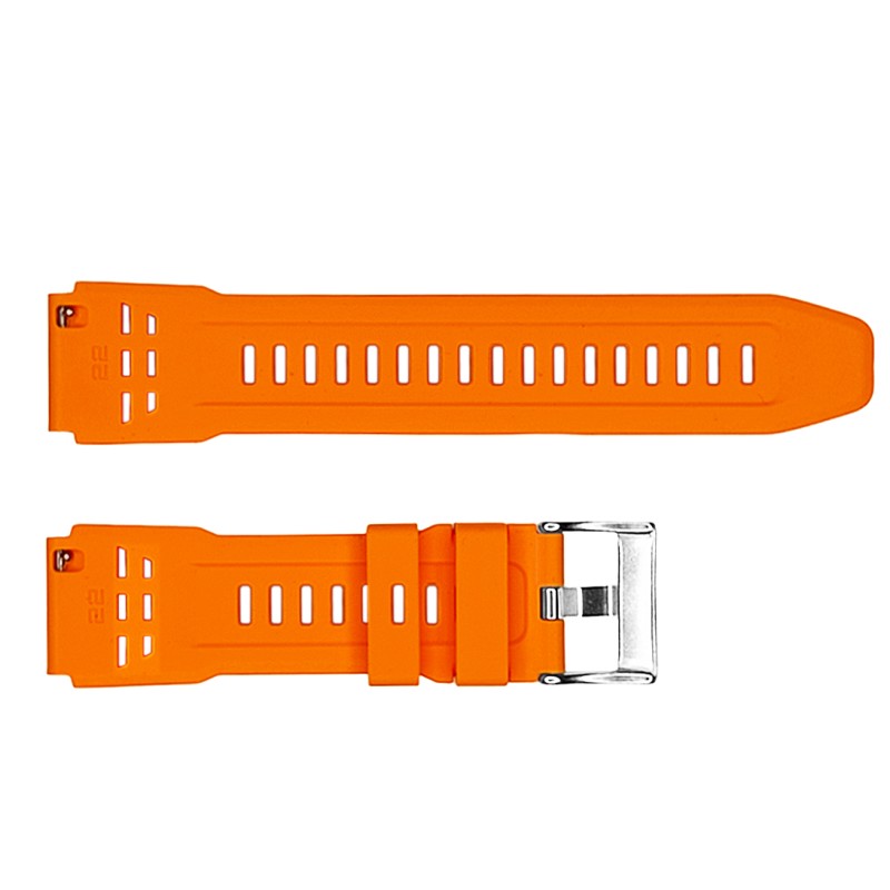 Ремешок для смарт часов K63 Orange (1051-1351) яркий силиконовый браслет