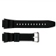 Ремінець для годинника Skmei 1496BK Black чорний силіконовий змінний браслет 1051-1382