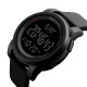 Ремешок для часов Skmei 1257BK Black черный силиконовый 24 мм (1051-1400)