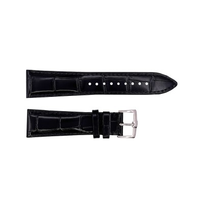Шкіряний ремінець Premium 16х14 мм Black