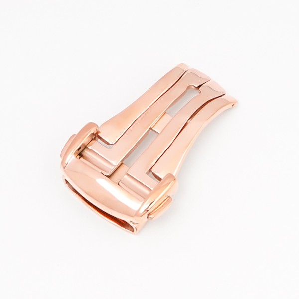 Застежка для ремешка 3003 Rose Gold 22 мм — металлическая бакля цвета розовое золото