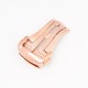 Застежка для ремешка 3003 Rose Gold 22 мм — металлическая бакля цвета розовое золото