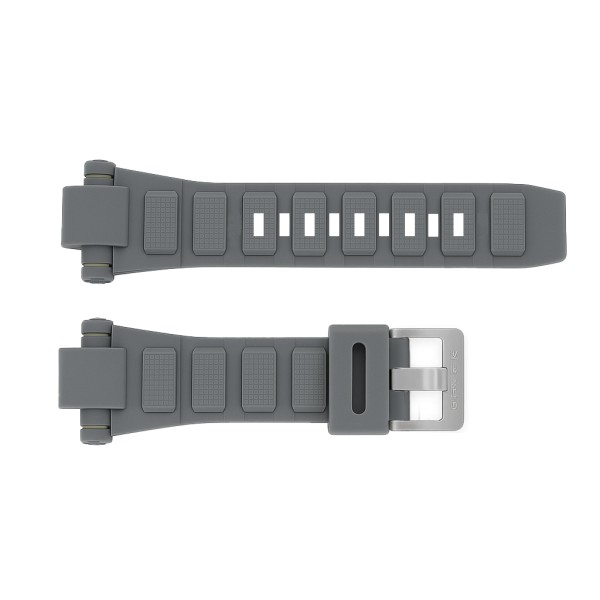 Ремешок каучуковый для Casio 3009 серый цвет, размер крепления 30х13,5 мм (SKU: 1051-1439)