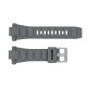 Ремешок каучуковый для Casio 3009 серый цвет, размер крепления 30х13,5 мм (SKU: 1051-1439)