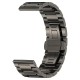 Стальной браслет Kospet 22 мм Black (1051-1444) — сменный металлический ремешок для мужских часов