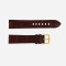 Ремінець для годинника 3017 Brown-Gold