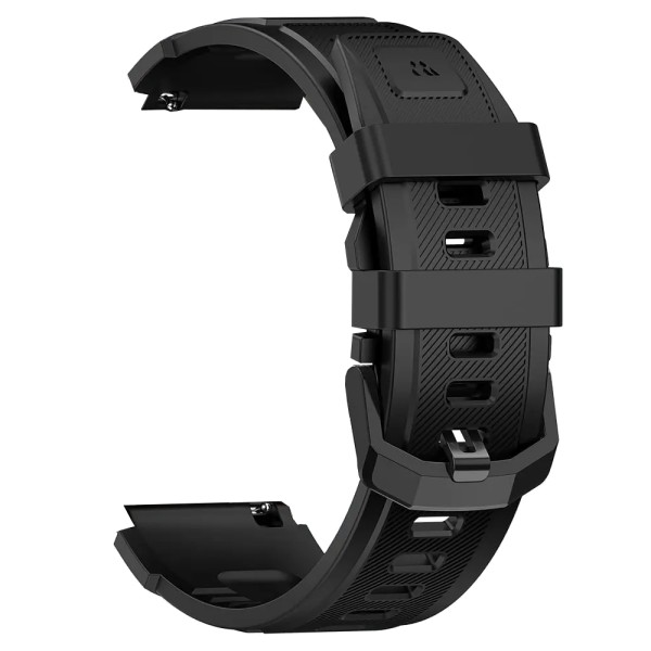 Силіконовий ремінець для годинника Kospet Tank T3 / T3 Ultra Black-Black (1051-1493)