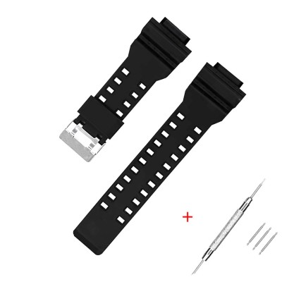 Ремінець для Casio G-Shock GA-100/110 Black