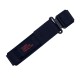 Ремінець для годинника Nylon accessories 3022 Black 22 мм нейлоновий чорний