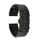 Стальной браслет для AWARDER 043 Black (1051-1509) — металлический ремешок черного цвета