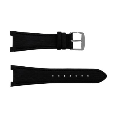Ремінець для годинника Awarder 050 Black-Silver 14 мм.