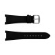 Ремешок для часов Awarder 050 Black-Silver 14 мм, черный с серебристой фурнитурой