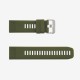 Ремінець для годинника Skmei 2122/2095 Army Green-White STOPPED 26 мм силіконовий