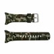 Ремінець для годинника Skmei 2166CMGN Camo Green силіконовий камуфляжний зелений