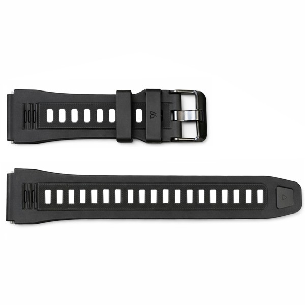 Силіконовий ремінець для смарт годинника Kospet Tank T3 / T3 Ultra All Black 22 мм (1051-1617)