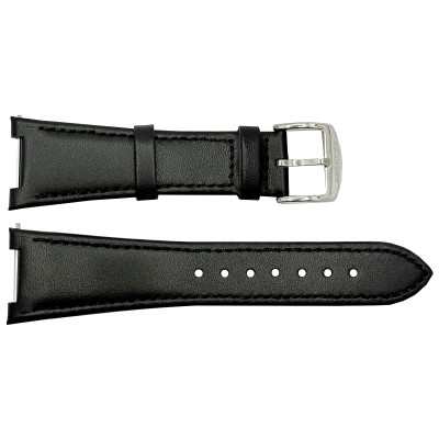 Ремінець для годинника Awarder 050 Black-Silver 14 мм.
