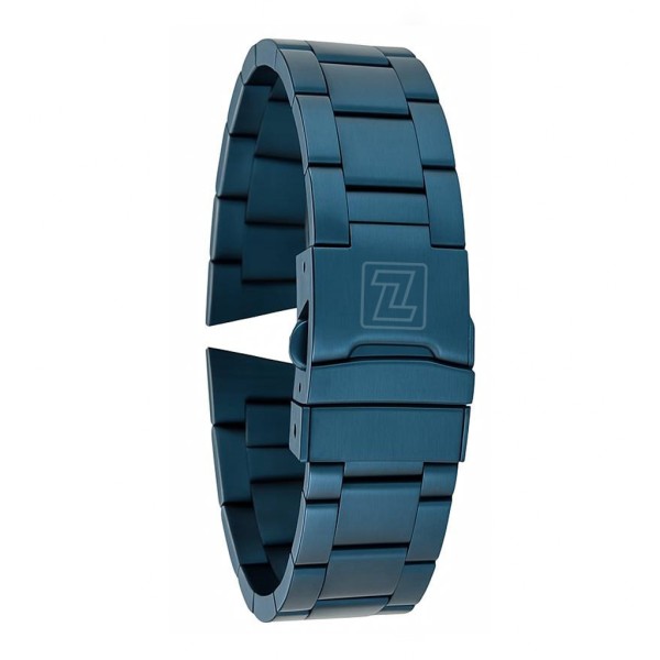 Браслет металлический Naviforce Blue 23 мм (1051-1622) для часов темно-синего цвета