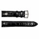 Ремешок для часов Ремешки для часов Лакированный Black-Silver 20 мм (1051-1650)