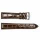 Ремешок для часов Ремешки для часов Лакированный Brown-Silver 20 мм (SKU 1051-1654)