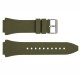 Ремінець для годинника Skmei 1845 Army Green (1051-1688) темно-зелений силіконовий