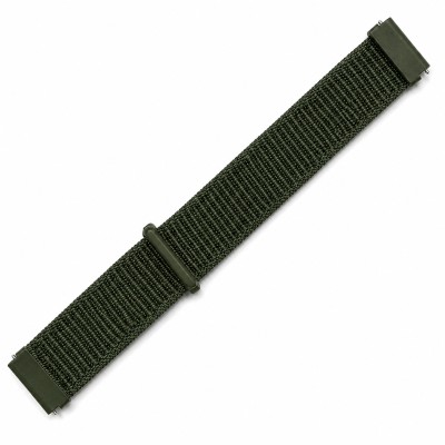 Ремінець для годинника Skmei 2412 Army Green Nylon 22 мм