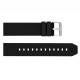 Ремінець для годинника Skmei 1206 Black-White 22 мм (1051-1699) силіконовий чорно-білий