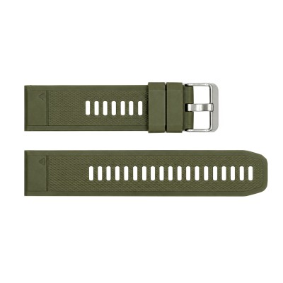 Ремінець для годинника Skmei 2122/2095 Army Green-White STOPPED 26 мм