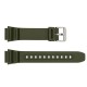 Ремешок для часов Skmei 1299 Army Green (1051-1708) силиконовый браслет темно-зеленый