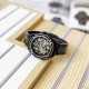 Мужские механические часы Forsining 8130 Black-Silver с автоподзаводом и стальным браслетом