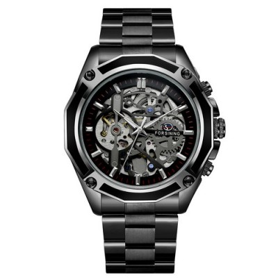 Forsining 8130 Black-Silver