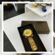 Мужские механические часы Forsining 6909 Gold-Black-Gold с автоподзаводом и полным календарем