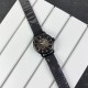 Женские механические часы Forsining 8099ML Black-Cuprum Lady Mesh с минеральным стеклом