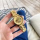 Чоловічий механічний годинник Forsining 8099M All Gold Metal зі сталевим браслетом