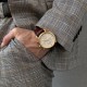 Мужские механические часы Forsining 6916 Gold-Black с автоподзаводом и индикатором заряда