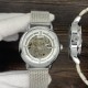 Мужские механические часы Forsining 8173 Silver-White Mesh с автоподзаводом и стальным браслетом