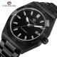 Мужские механические часы Forsining 8264 Black с автоподзаводом и стальным браслетом