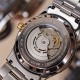 Мужские механические часы Forsining 6919 Silver-Gold-Black Steel с автоподзаводом и календарем