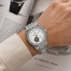 Мужские механические часы Forsining 8313 Silver-White Steel с автоподзаводом и люминесценцией