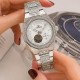 Мужские механические часы Forsining 8313 Silver-White Steel с автоподзаводом и люминесценцией