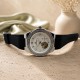 Мужские механические часы Forsining 8313 Black-Silver-White с автоподзаводом и люминесценцией