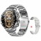 Розумний годинник Modfit Tactic Blaze Silver Steel + ремінець в подарунок STOPPED