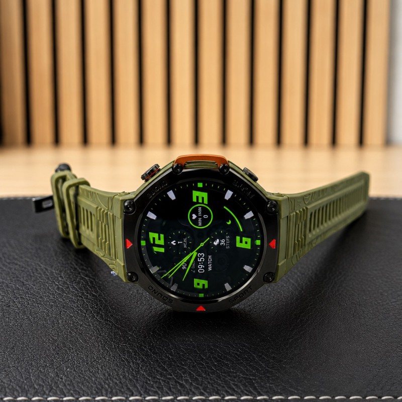 Умные часы Modfit Navigator Al Green (1077-0359) с GPS-трекером, компасом и защитой 5 ATM