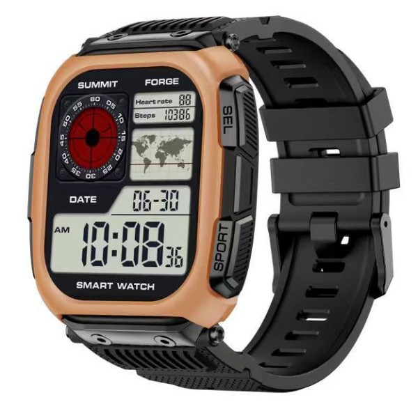 Умные часы Modfit Rock Rose Gold с AMOLED дисплеем и Bluetooth-звонками (SKU: 1077-0366)