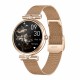 Розумний годинник Modfit Eclipse Gold Mesh з металевим браслетом та фітнес-функціями