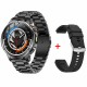 Розумний годинник Modfit ActiveShield Black Steel + ремінець в подарунок
