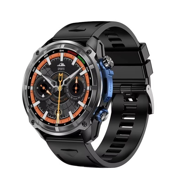 Смарт-часы Modfit Smart Navigation Pro Black с GPS, тактический спортивный корпус 3 ATM