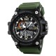 Мужские тактические часы Skmei 1283 Black-Military с комбинированным циферблатом и подсветкой