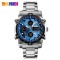 Skmei 1389BU Silver-Black-Blue